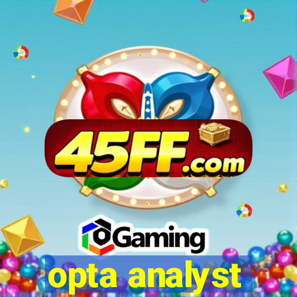 opta analyst